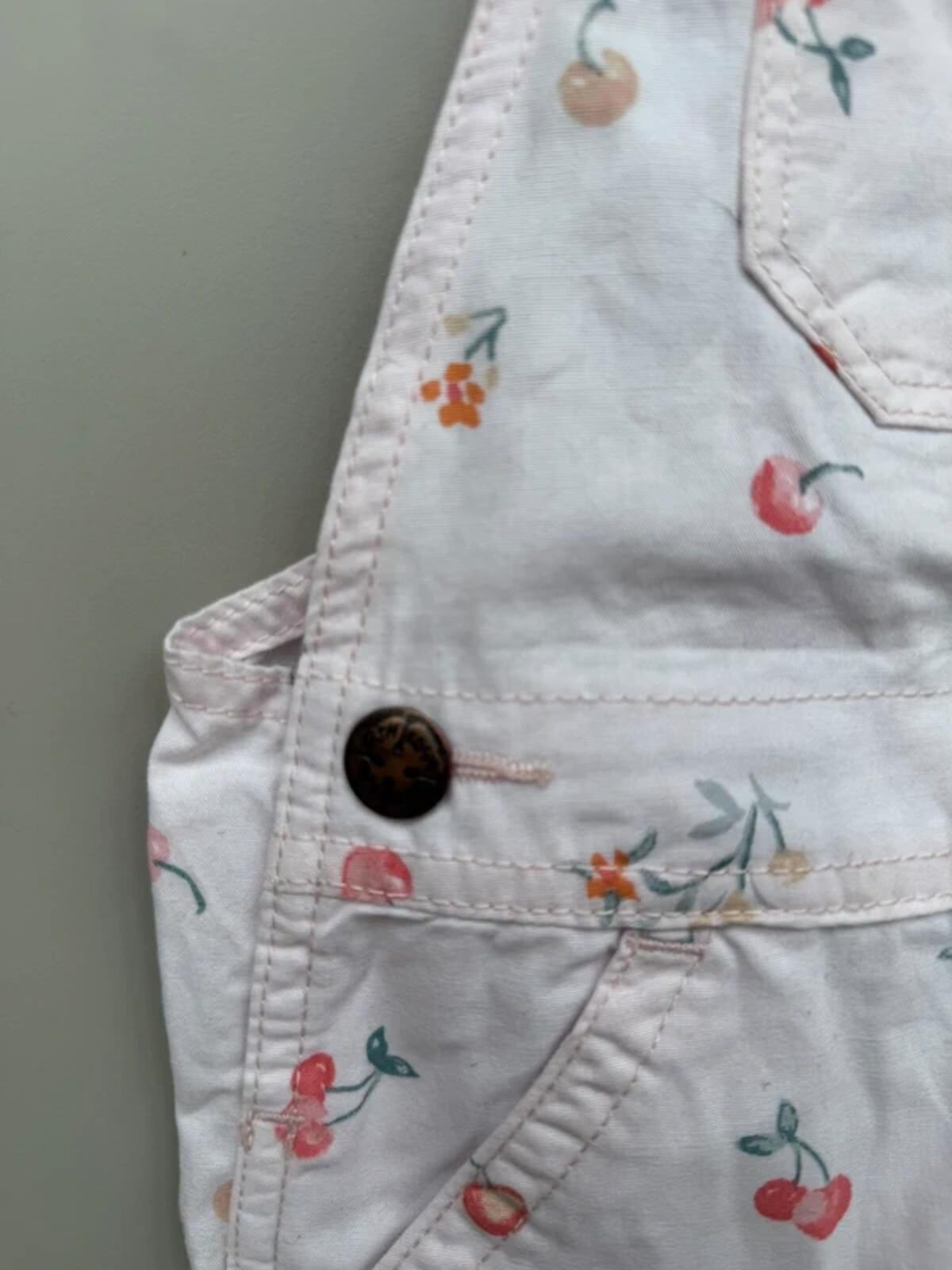 Oshkosh Cherry Shortall Dungarees 5T