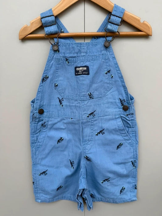 Oshkosh Dinosaur Shortall Dungarees 24M