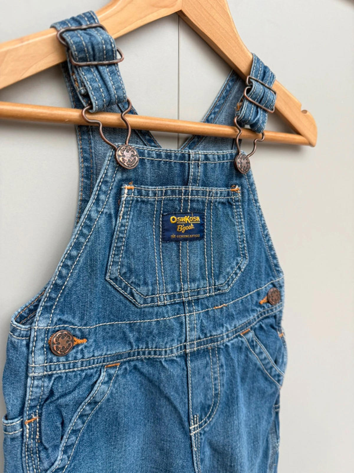 Oshkosh Classic Denim Dungarees 9M