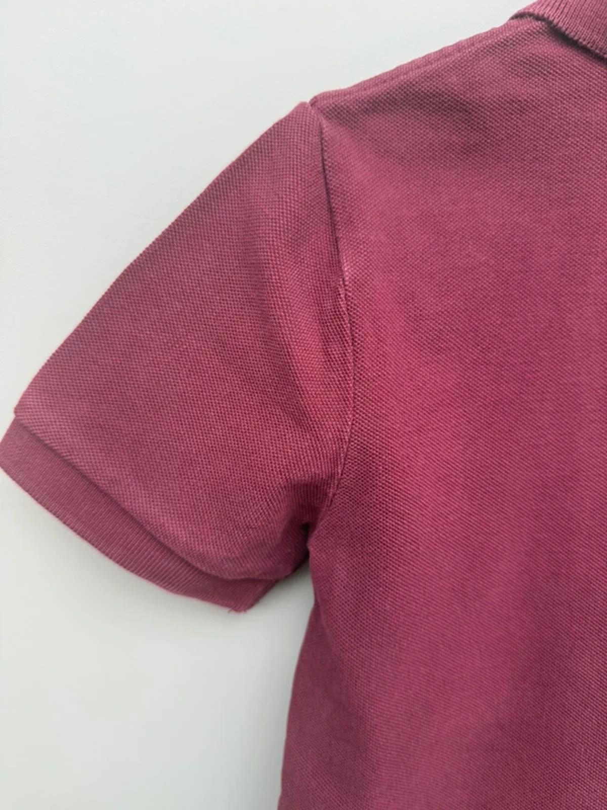 Ralph Lauren Burgundy Polo Shirt 7 Years