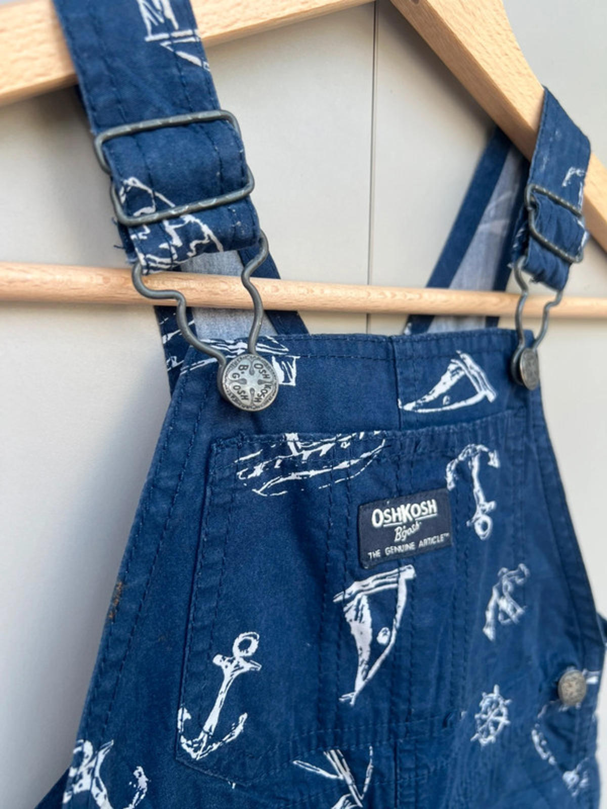 Oshkosh Anchor Shortall Dungarees 24M