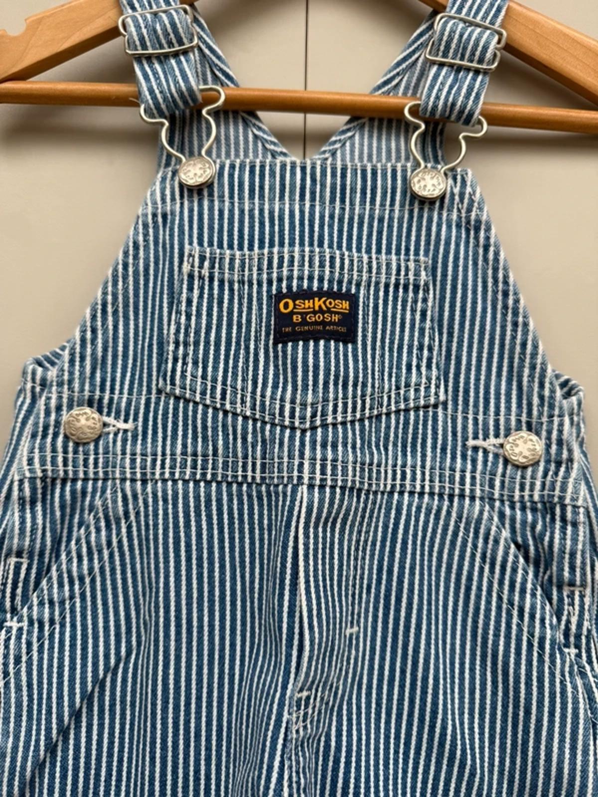 Oshkosh Vintage Hickory Dungarees 9M