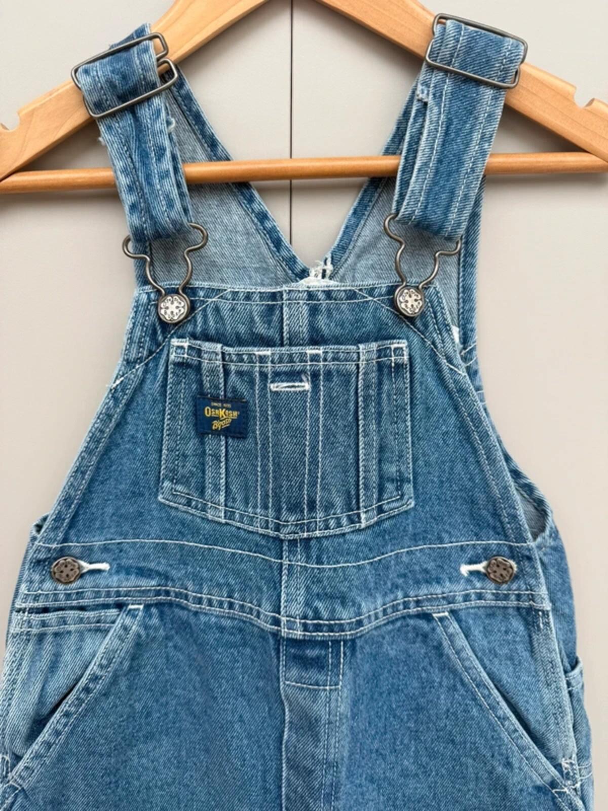 Oshkosh Vintage Dungaree Denim Dress 5T