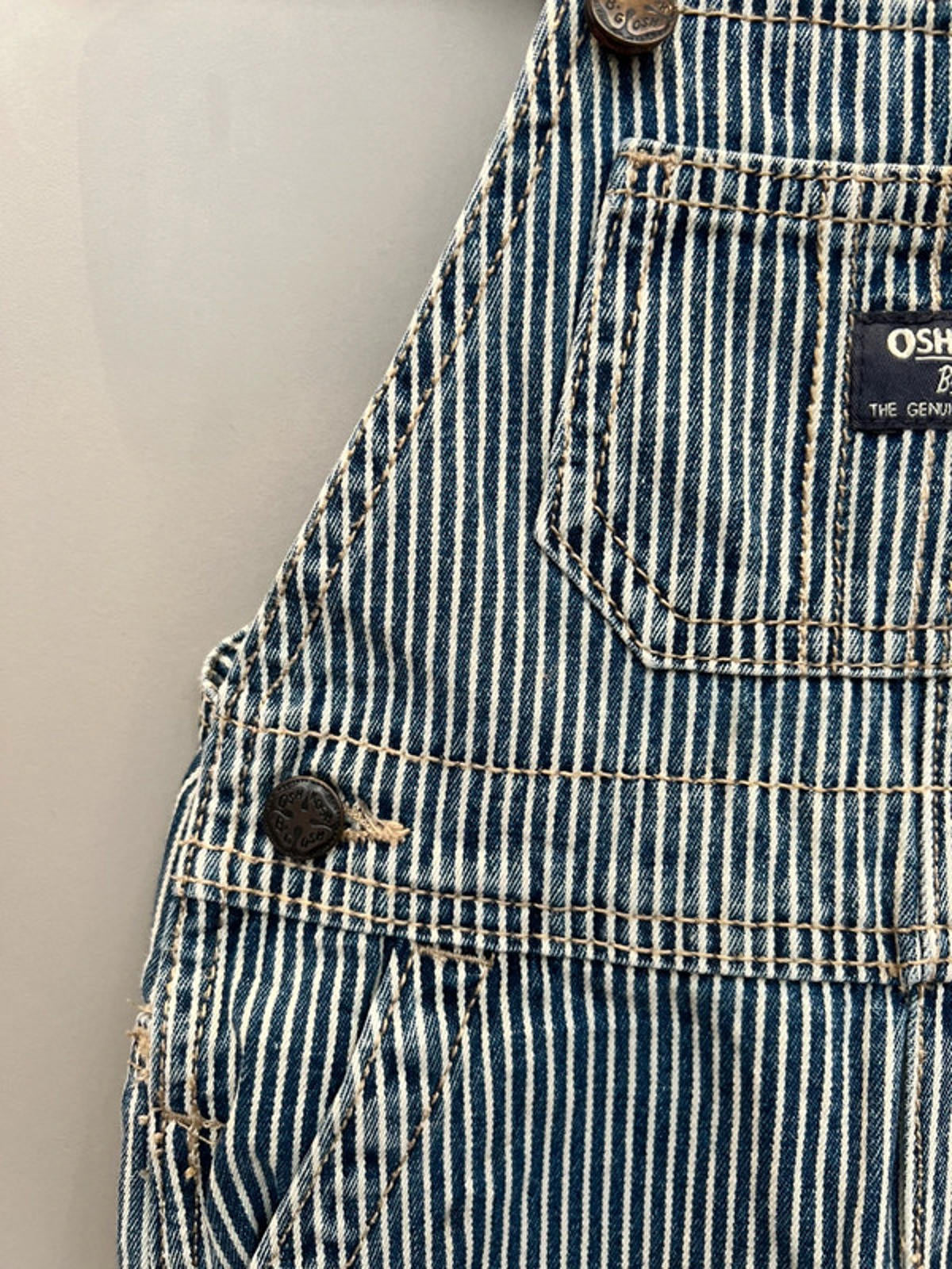 Oshkosh Hickory Dungarees 18M