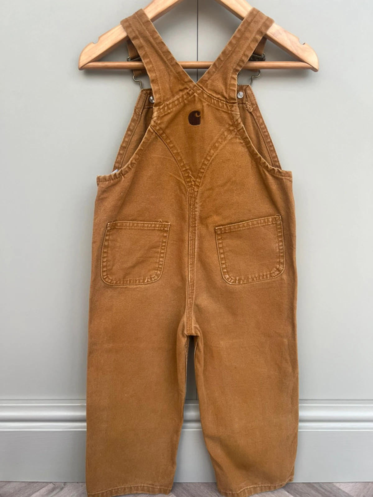 Carhartt Tan Dungarees 3T