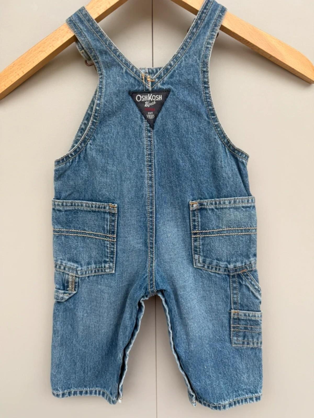 Oshkosh Classic Denim Dungarees 6M