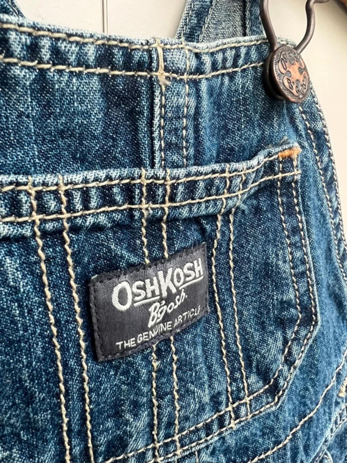Oshkosh Classic Denim Dungarees 6M
