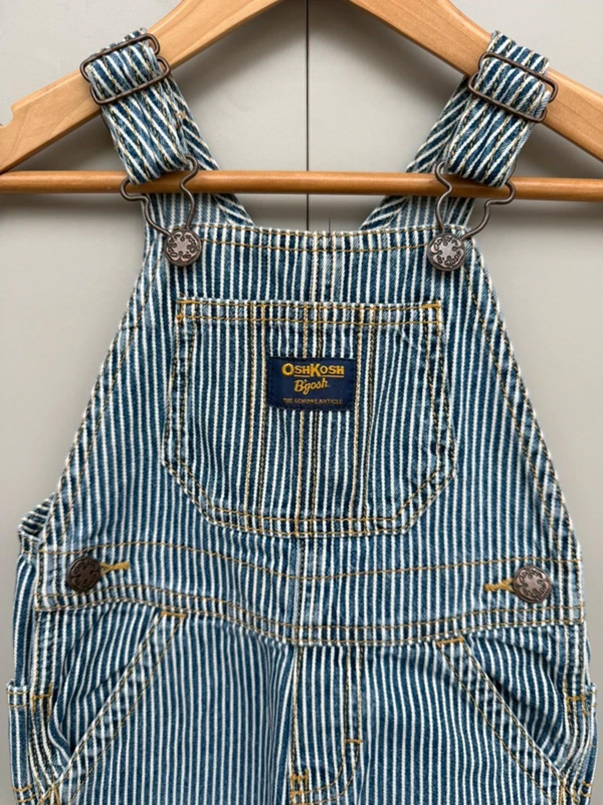 Oshkosh Vintage Hickory Dungarees 18M