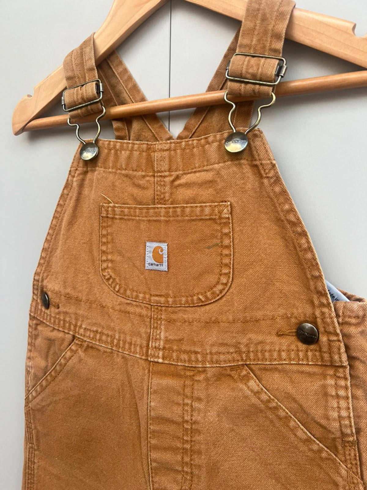 Carhartt Tan Dungarees 3T