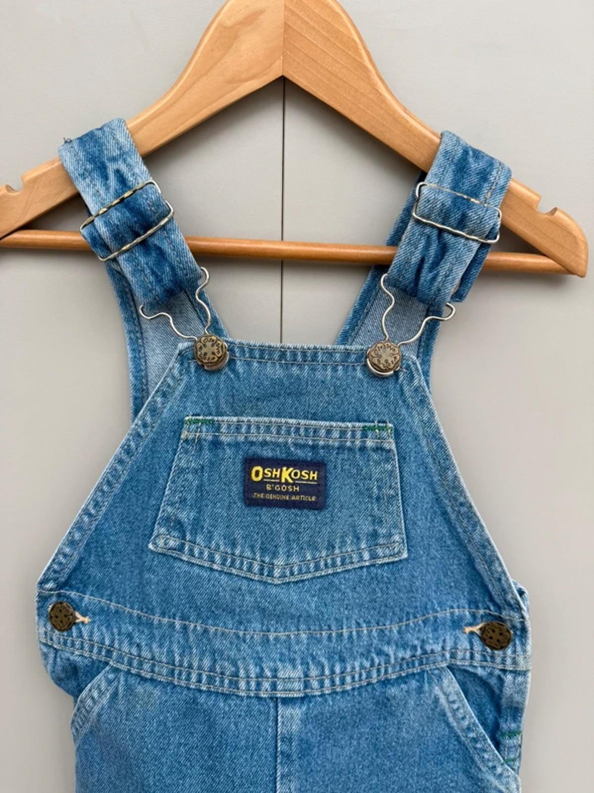Oshkosh Vintage Denim Shortalls 24M