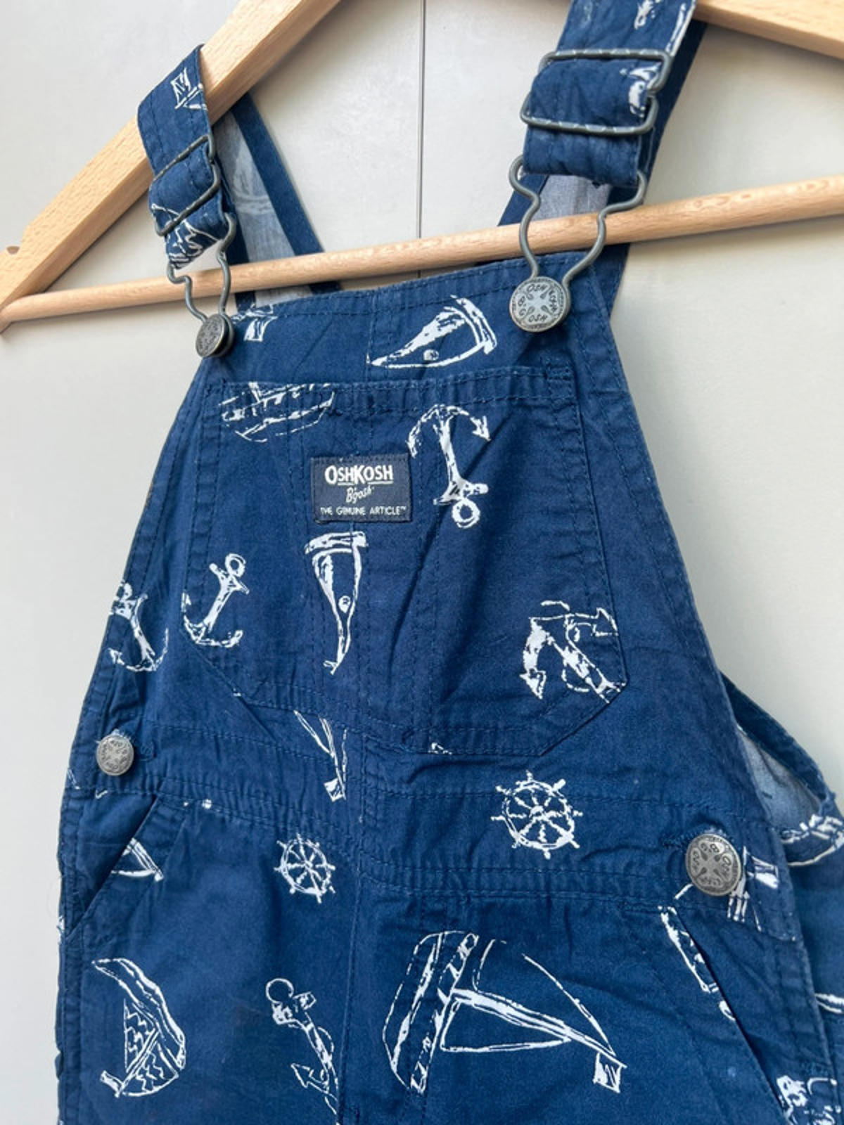 Oshkosh Anchor Shortall Dungarees 24M