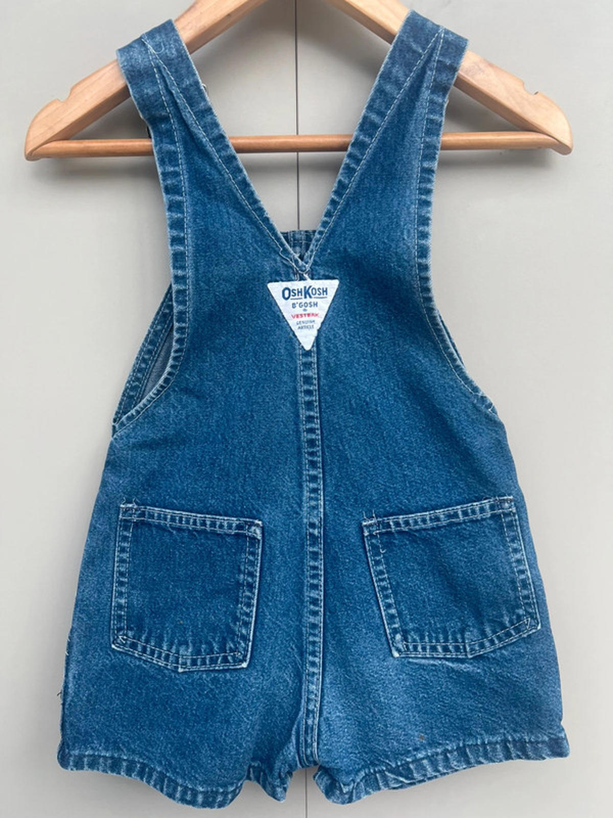 Oshkosh Vintage Denim Shortalls 3T