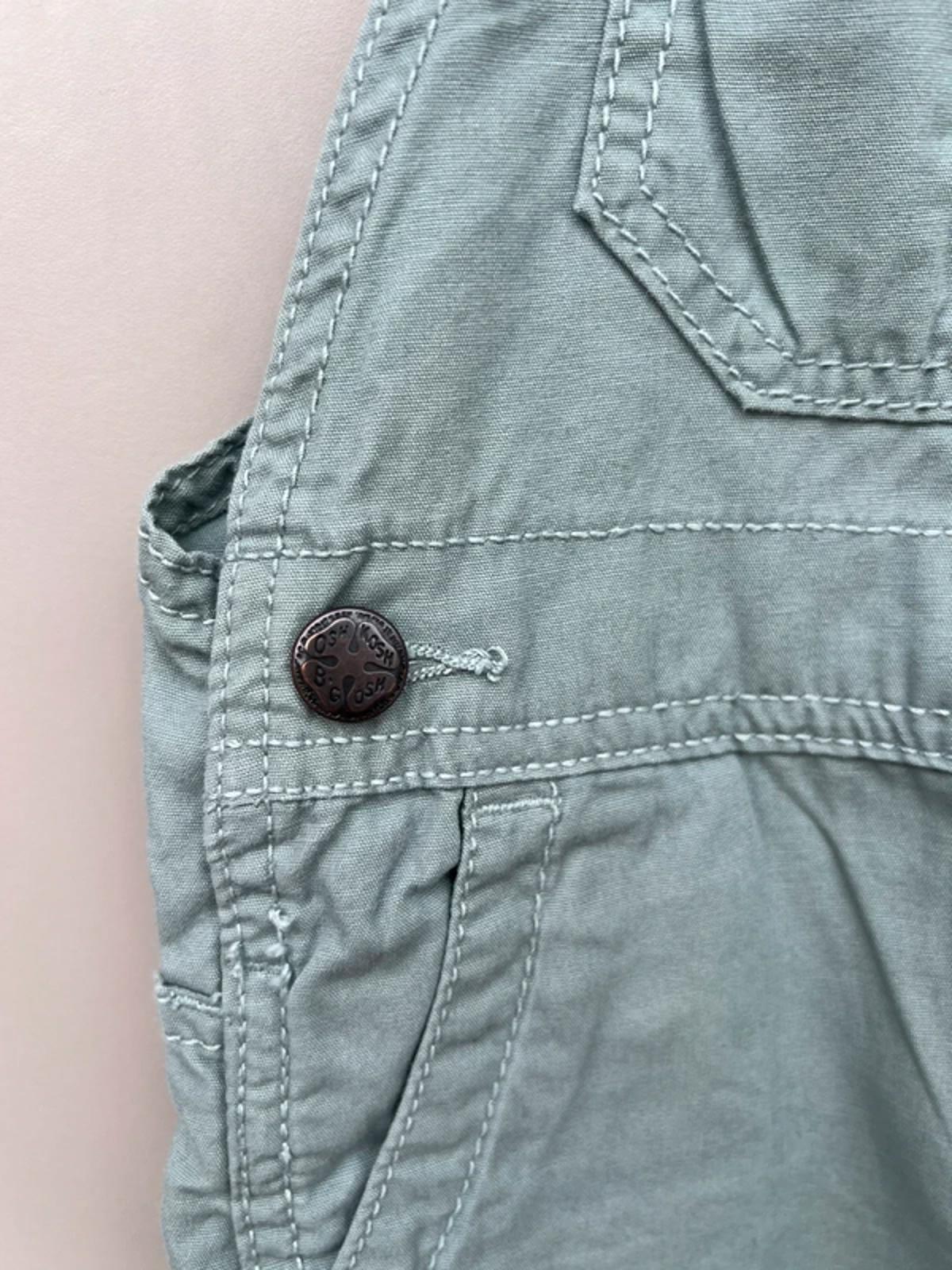 Oshkosh Sage Green Dungarees 24M
