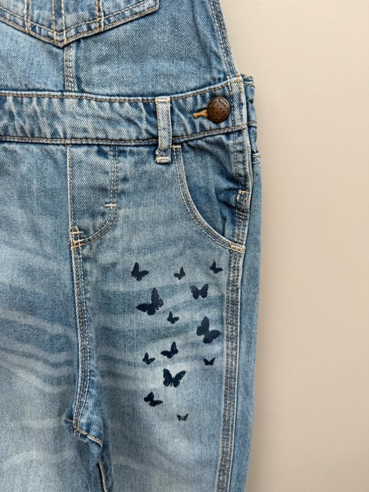 Oshkosh Denim Butterfly Dungarees 3T