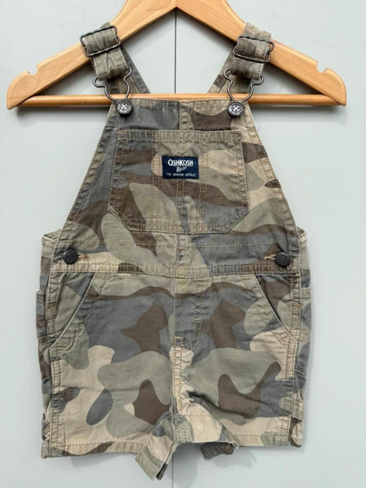 Oshkosh Shortall Camouflage Dungarees 12M