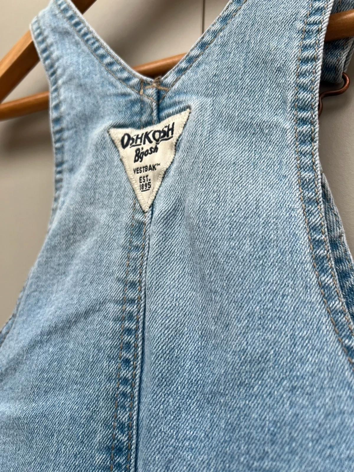 Oshkosh Denim Turn Up Dungarees 18M
