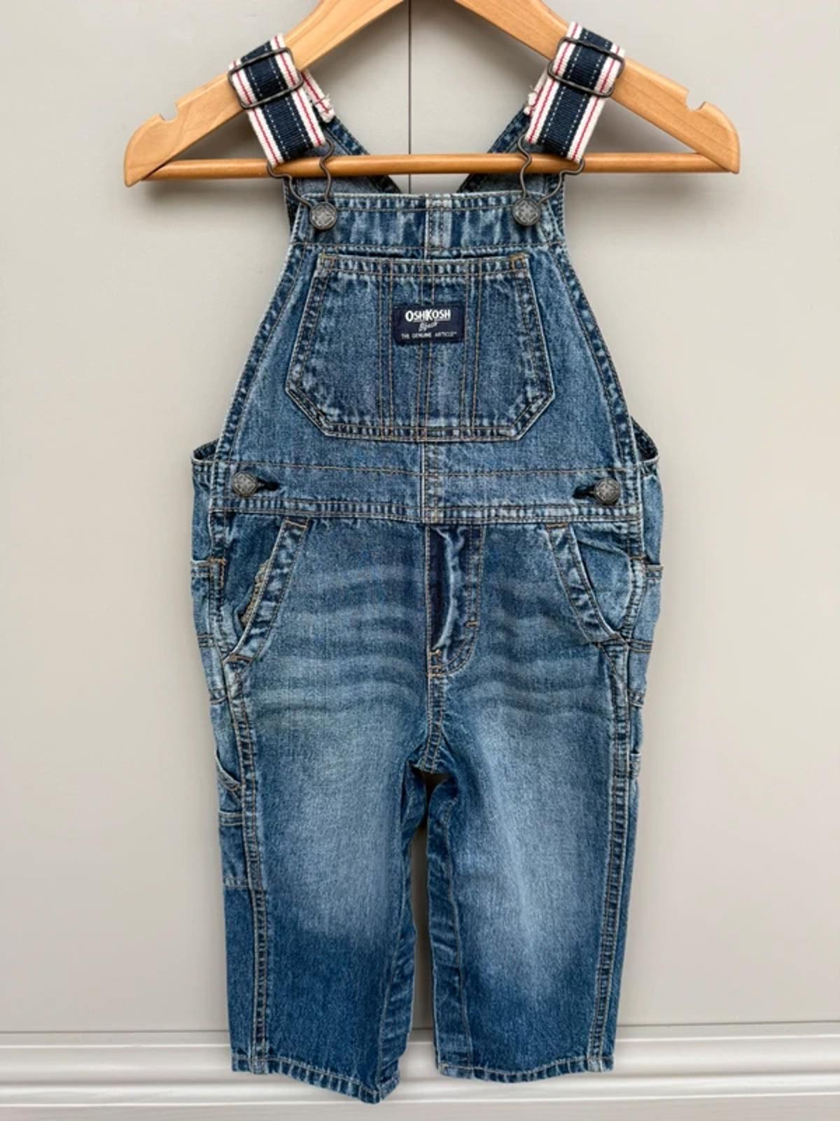 Oshkosh Denim Dungarees 12-18M