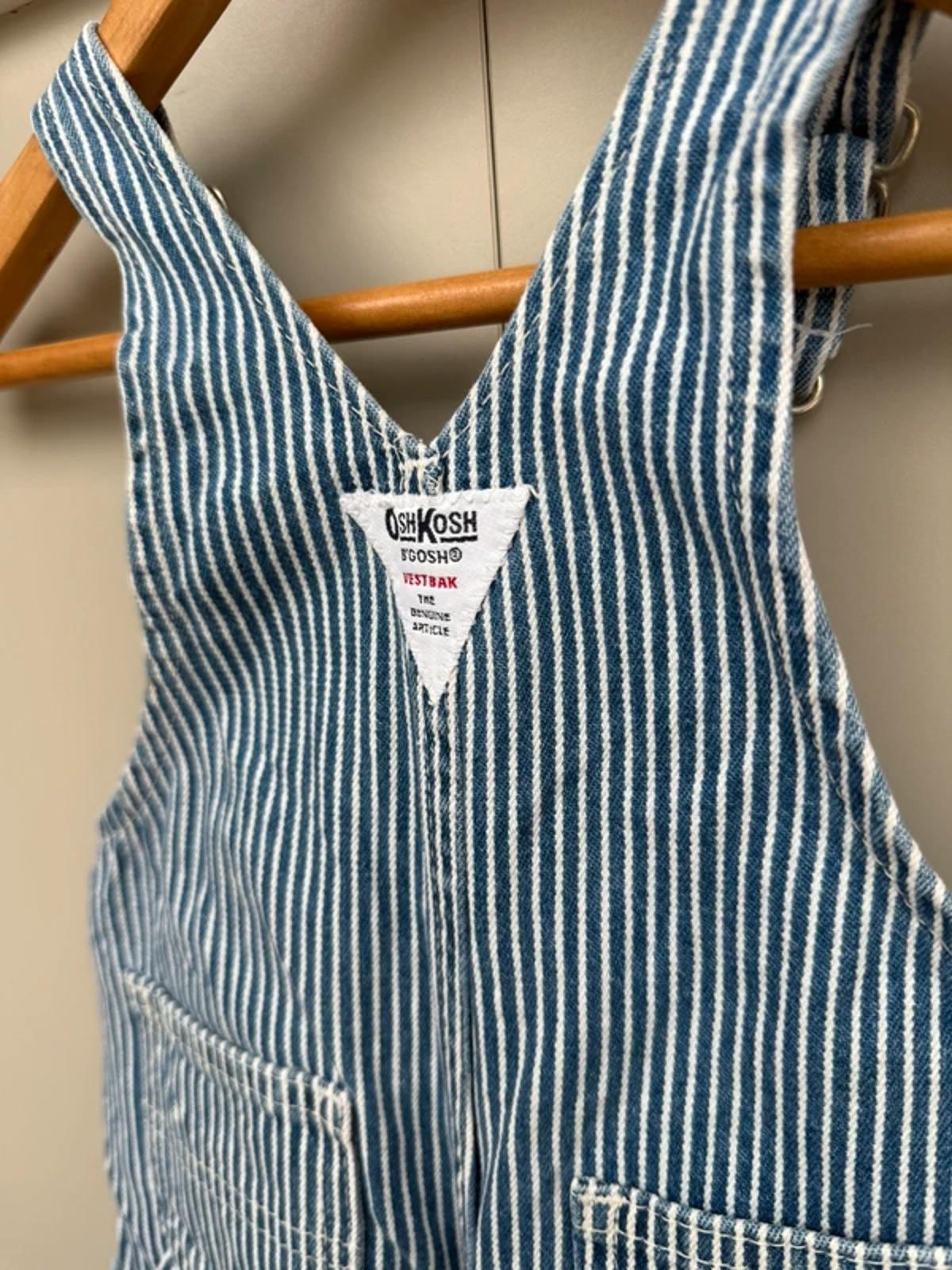 Oshkosh Vintage Hickory Dungarees 9M