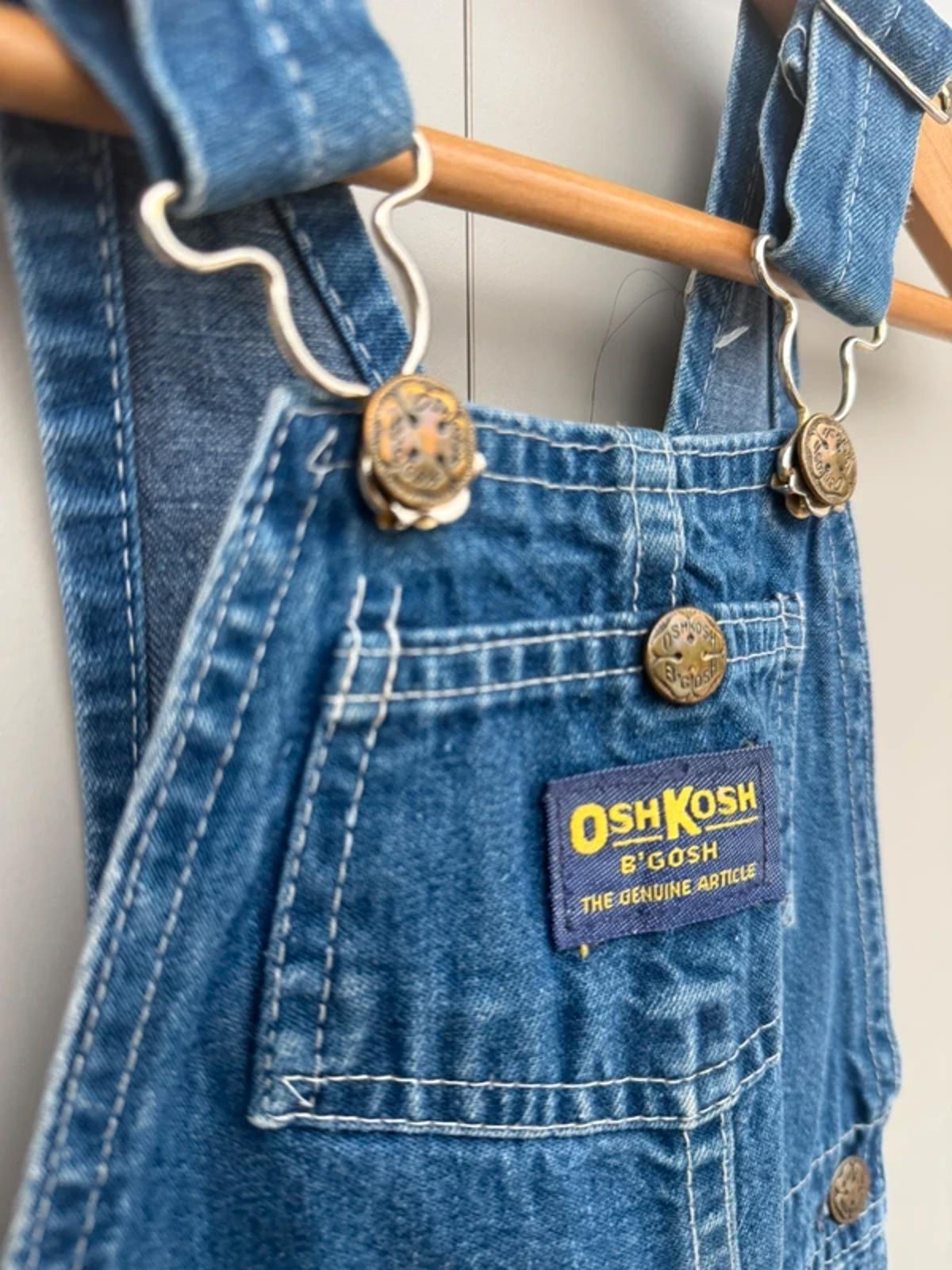 Oshkosh Vintage Denim Dungarees 3T