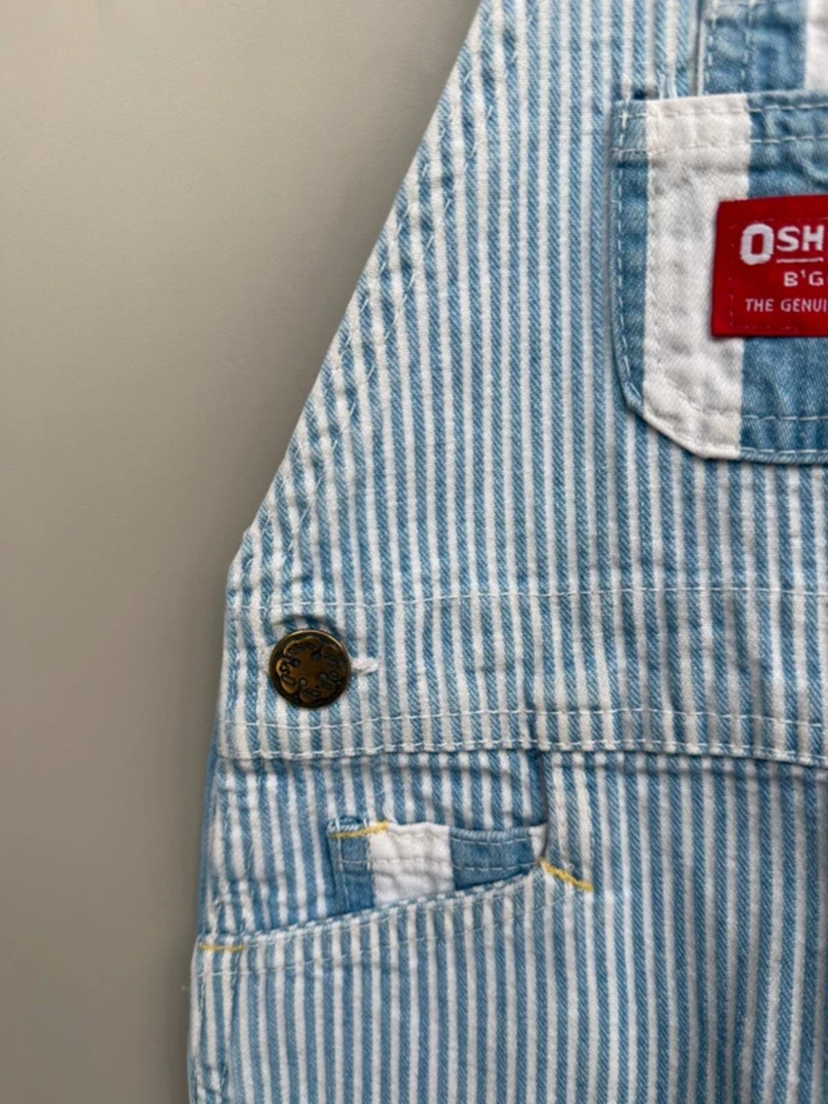 Oshkosh Vintage 80s Shortall Dungarees 24M