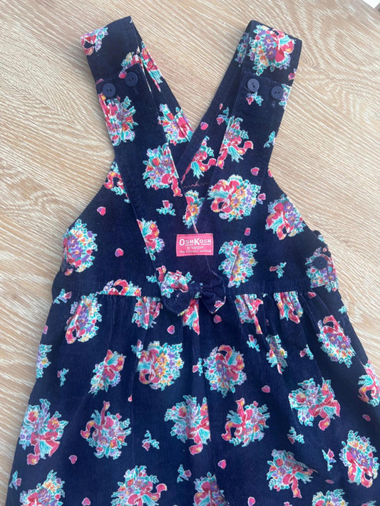 RARE Oshkosh Vintage Corduroy Dungarees 6Y