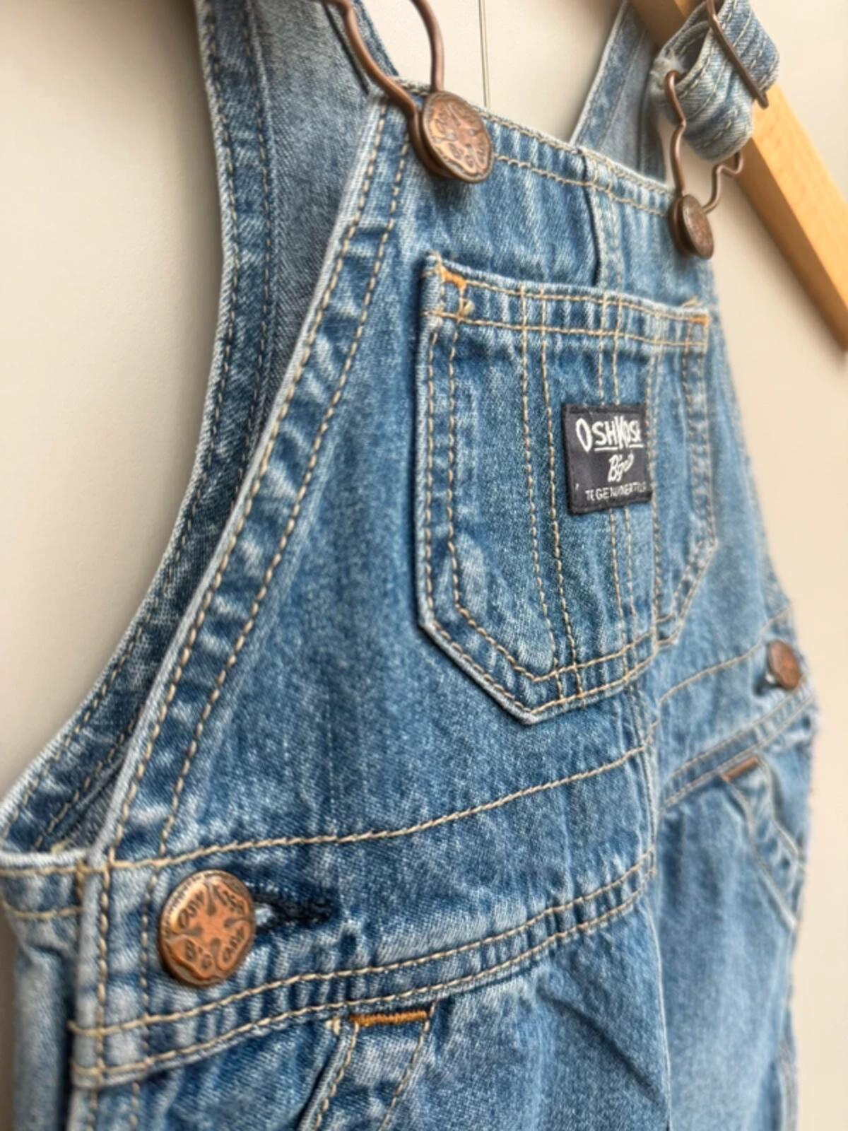 Oshkosh Classic Denim Dungarees 6M