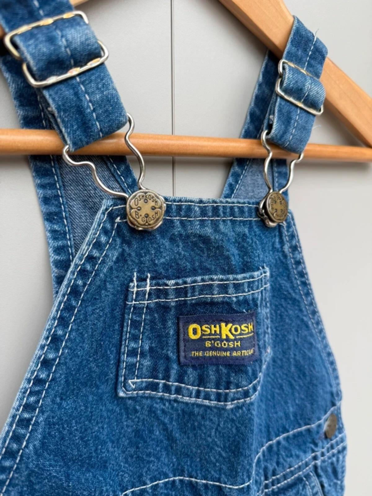 Oshkosh 80s USA Denim Dungarees 24M