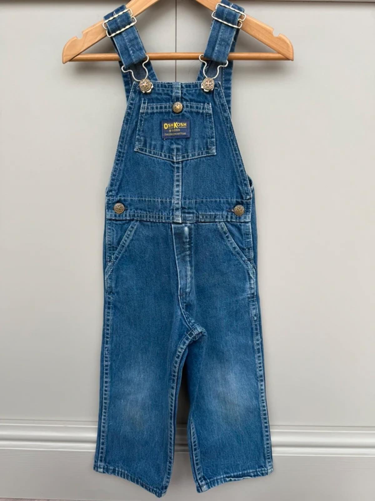 Oshkosh Vintage Denim Dungarees 3T