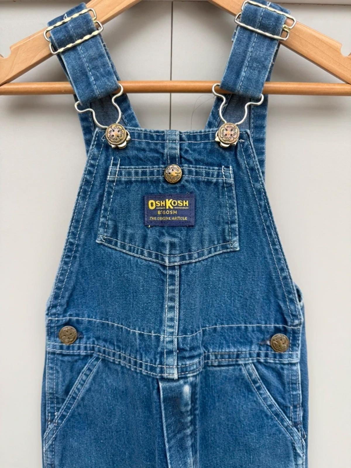 Oshkosh Vintage Denim Dungarees 3T