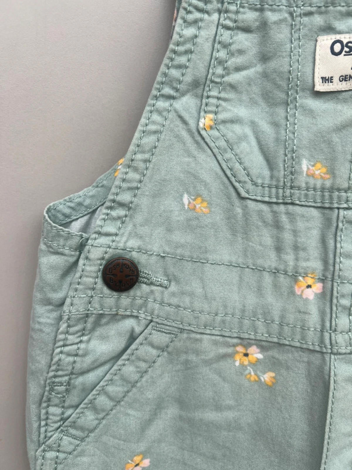 Oshkosh Floral Shortalls 18M