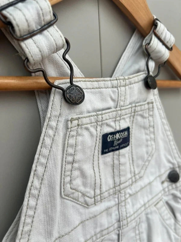 Oshkosh Off-White Dungarees 6M