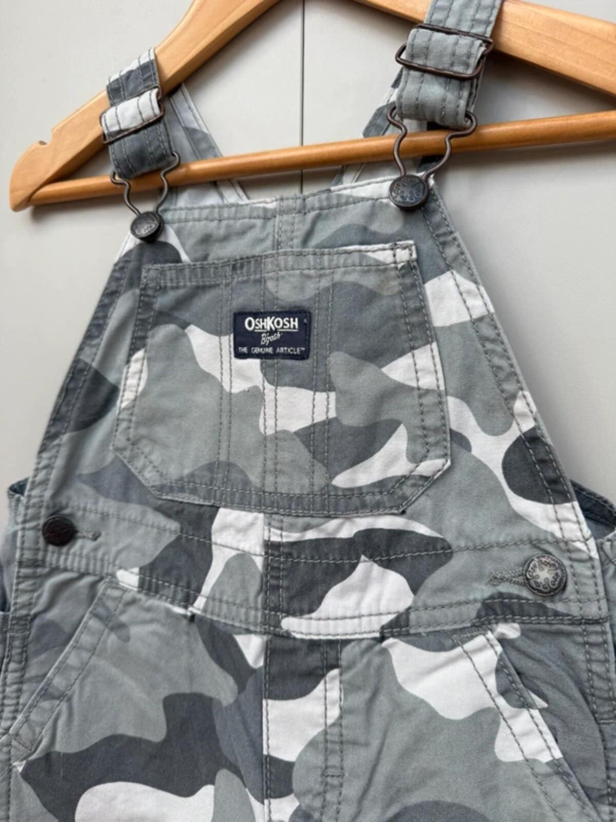 Oshkosh Camouflage Shortall Dungarees 24M