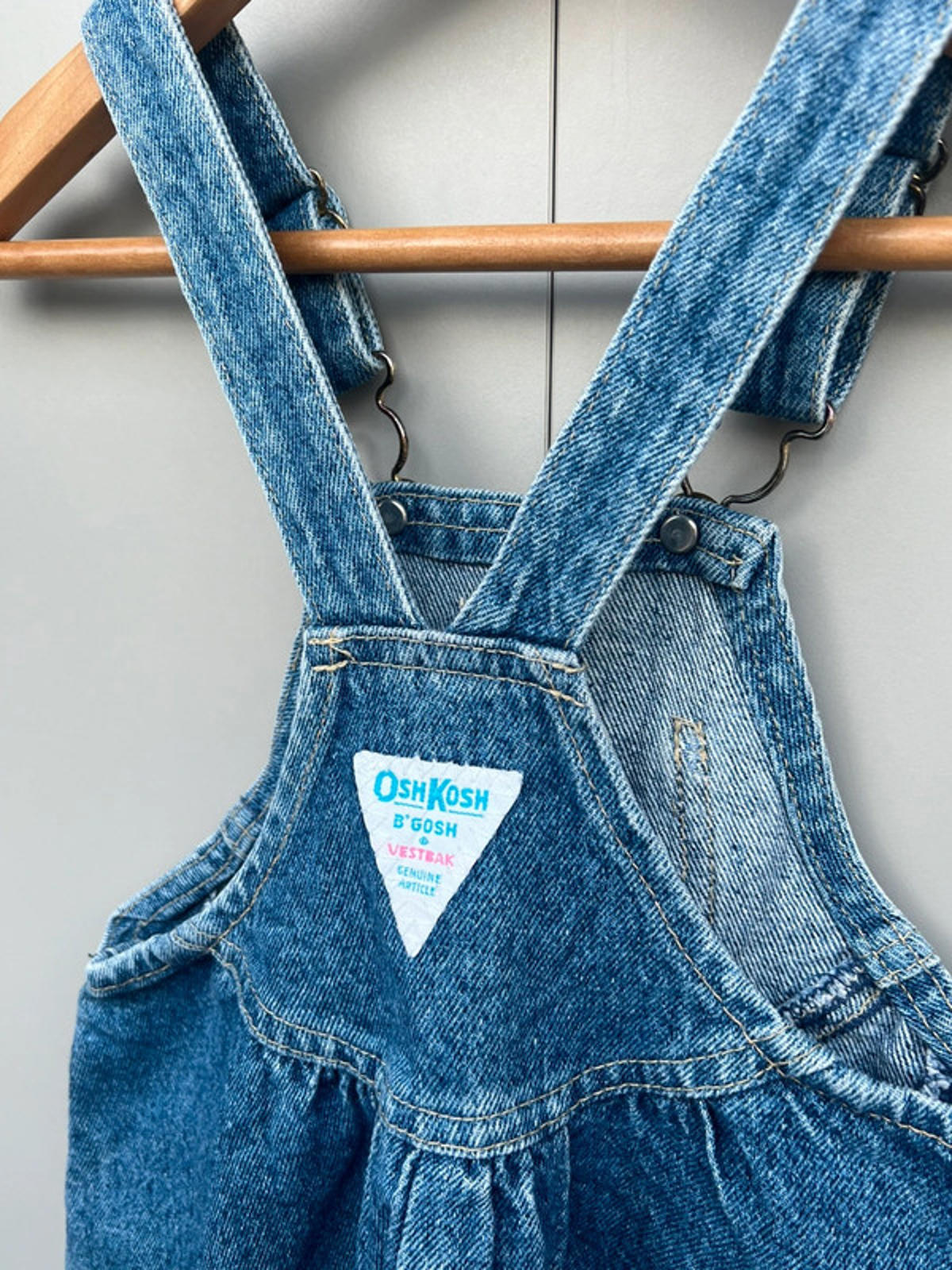 Oshkosh Vintage Dungaree Dress 3T