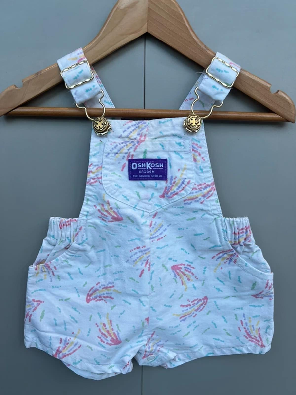 Oshkosh Vintage Shortalls 6/9M
