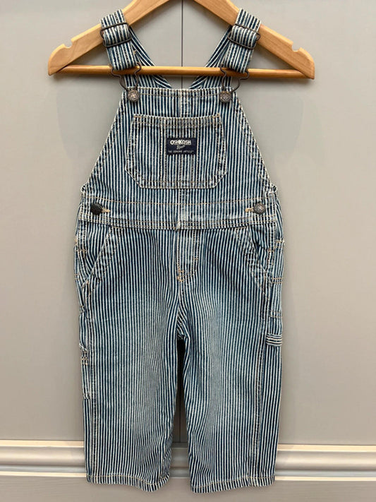 Oshkosh Hickory Dungarees 18M