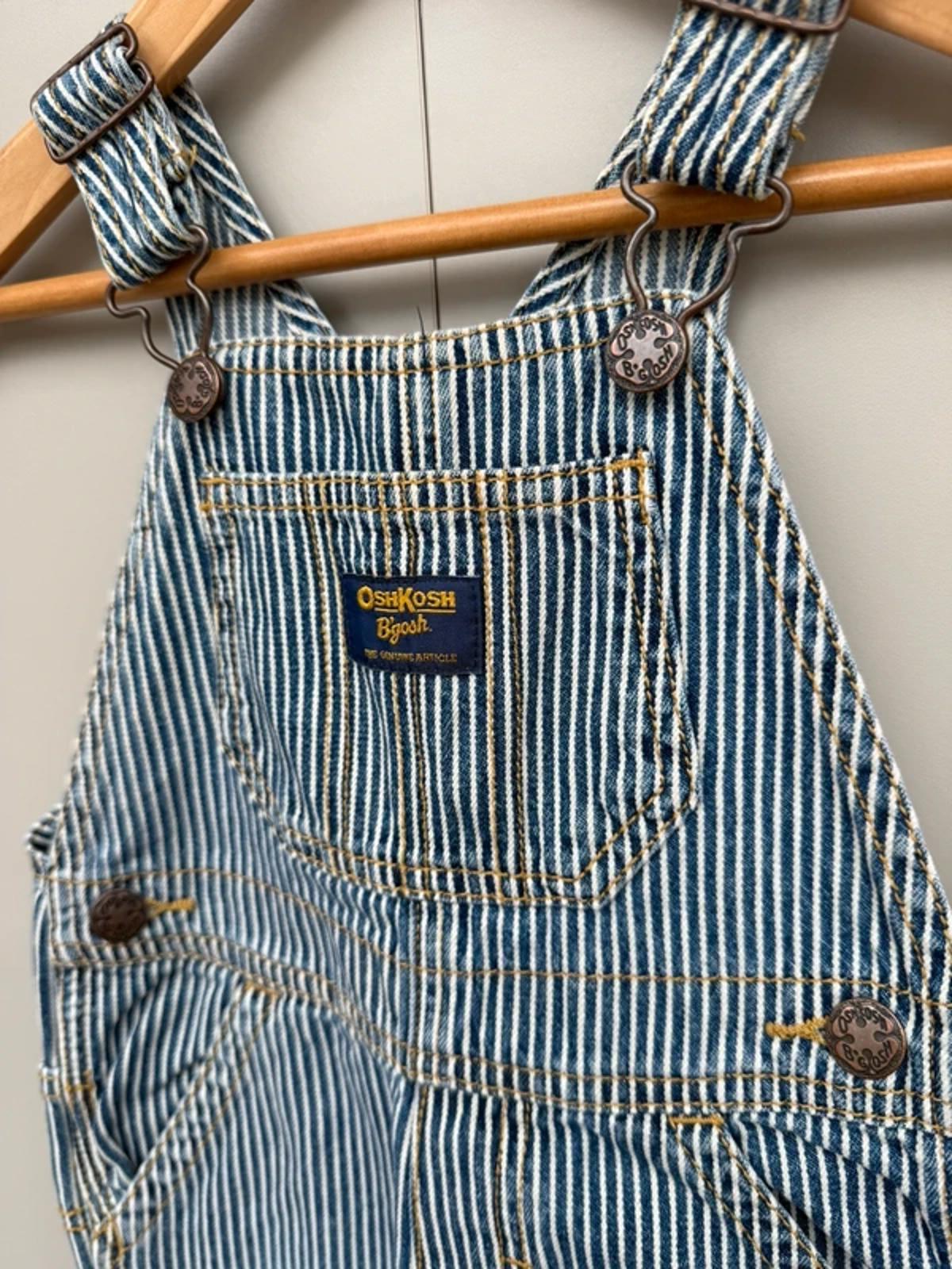 Oshkosh Vintage Hickory Dungarees 18M