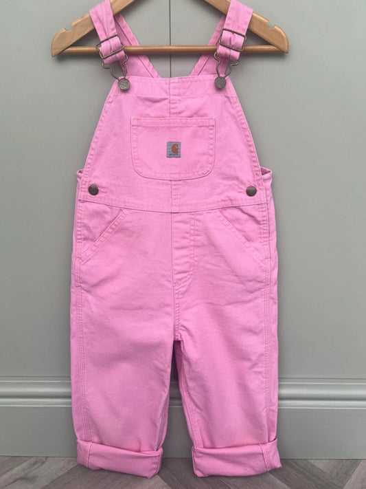 Carhartt Pink Dungarees 4T