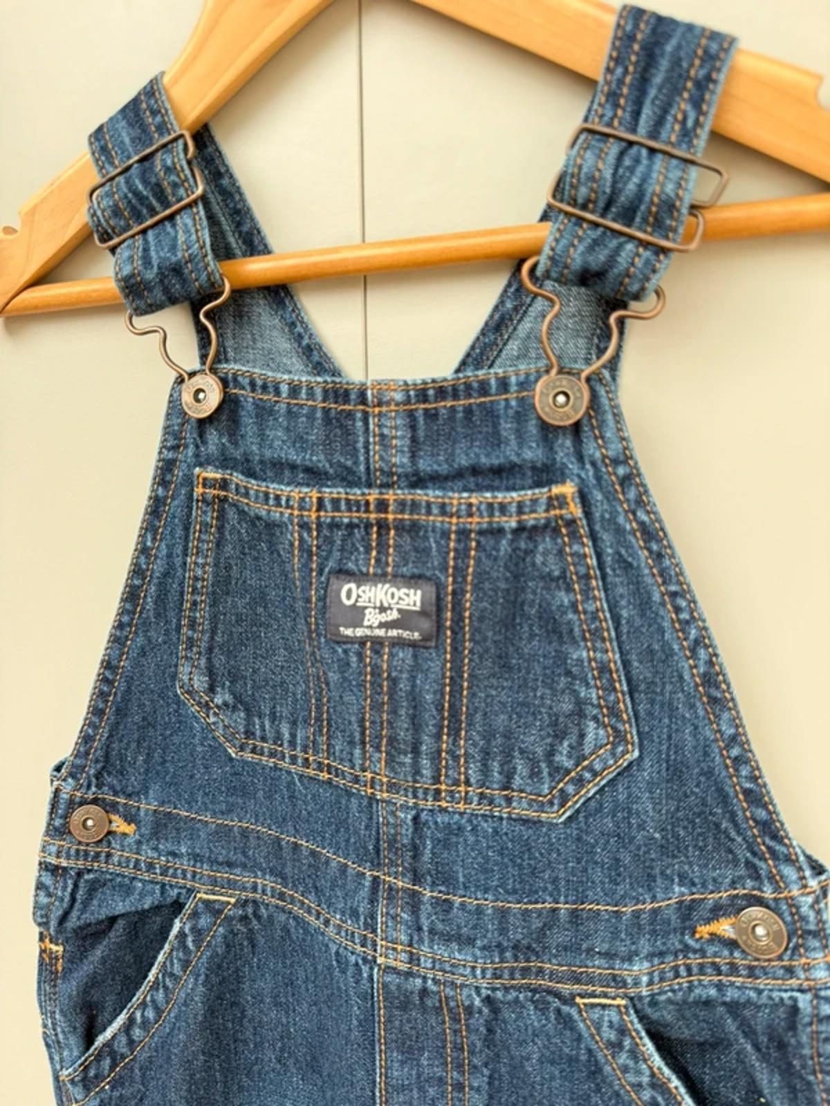 Oshkosh Denim Shortall Dungarees 4T