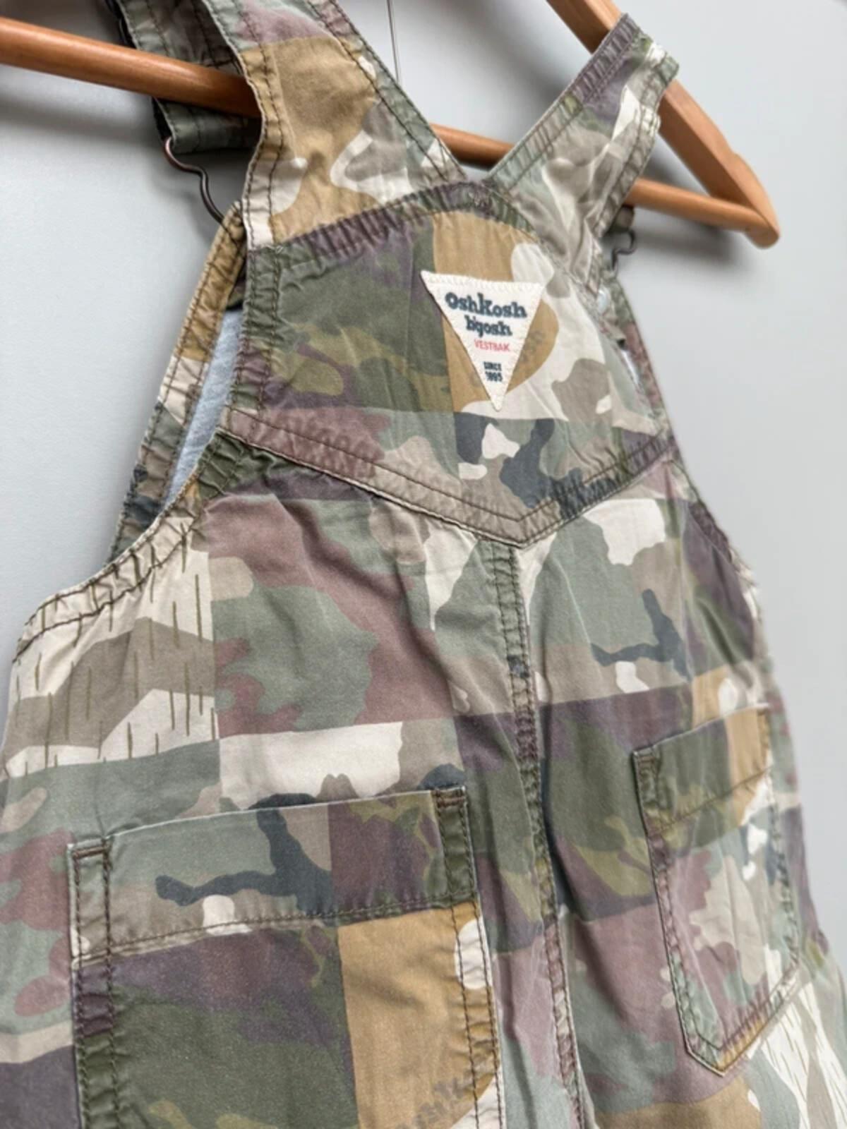 Oshkosh Camouflage Shortall Dungarees 18M