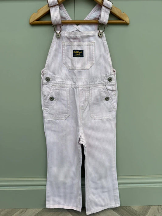 Oshkosh Vintage Hickory Rose Dungarees 4T