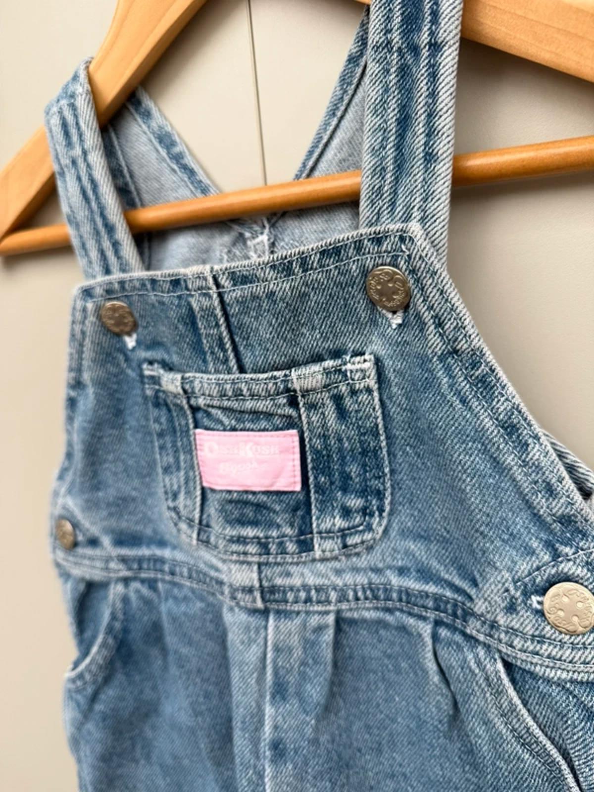 Oshkosh Vintage Denim Dungarees 6/9M