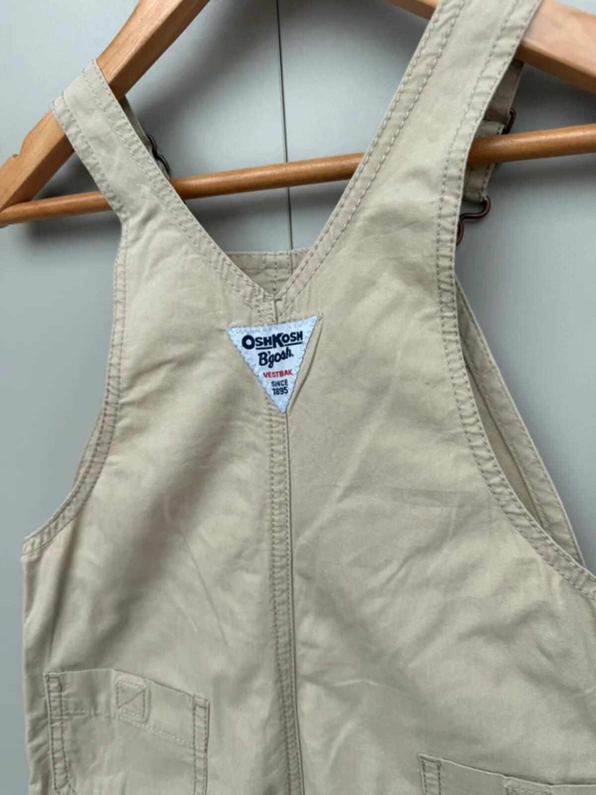 Oshkosh Cargo Sand Shortall Dungarees 24M