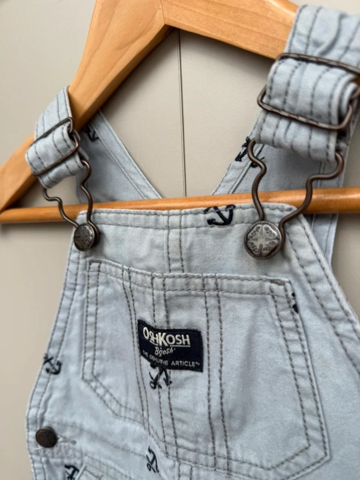 Oshkosh Anchor Shortall Dungarees 9M