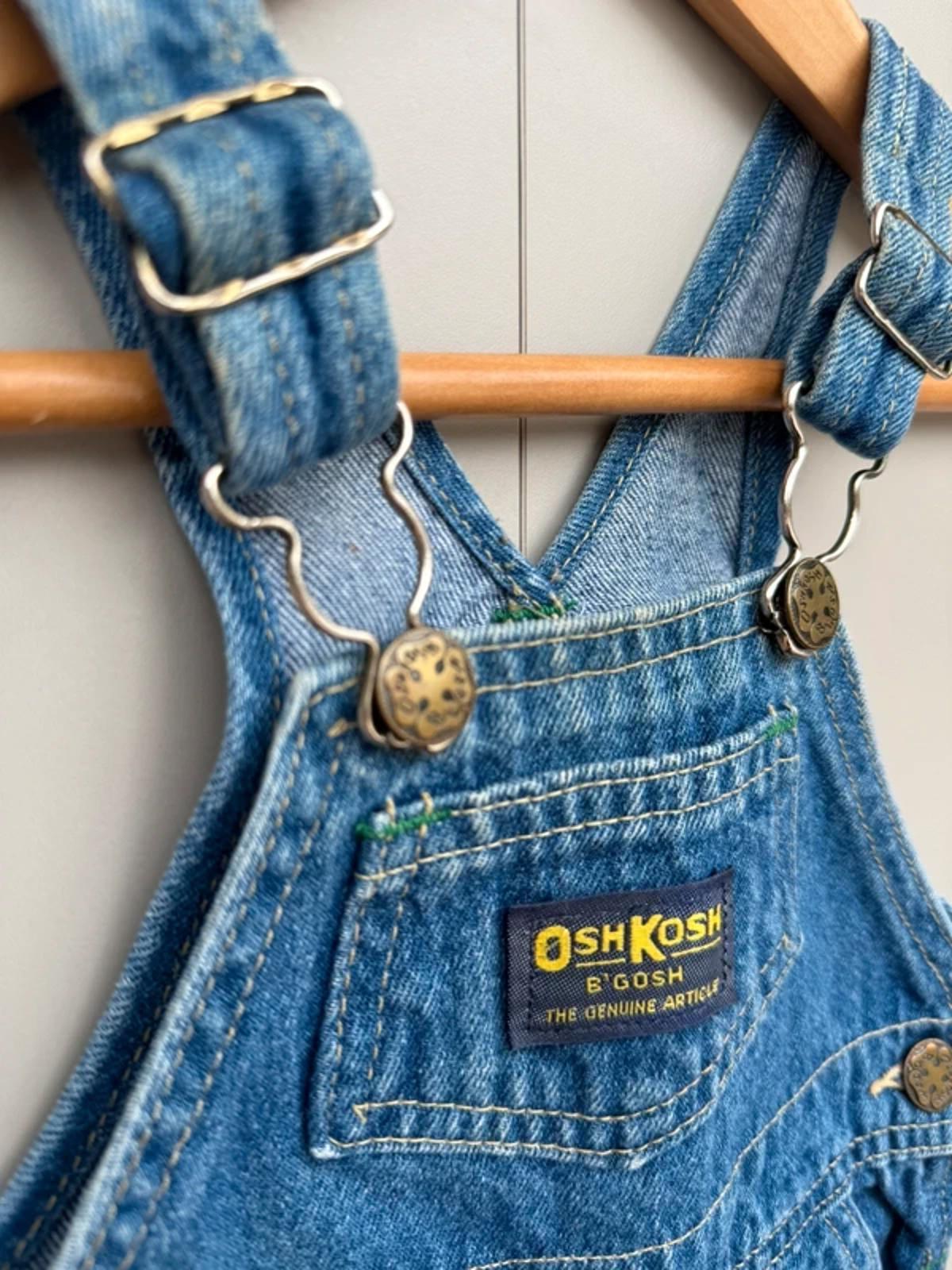Oshkosh Vintage Denim Dungarees 12M