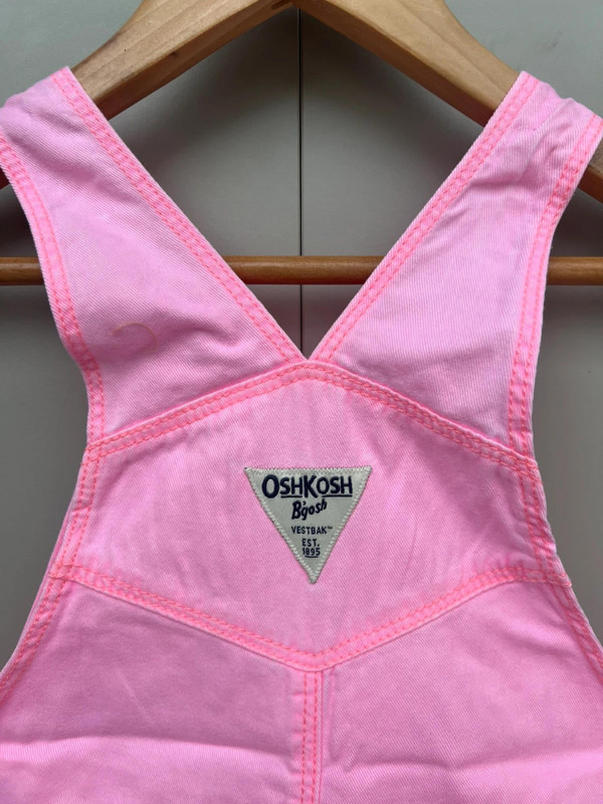 Oshkosh Hot Pink Shortalls 18M
