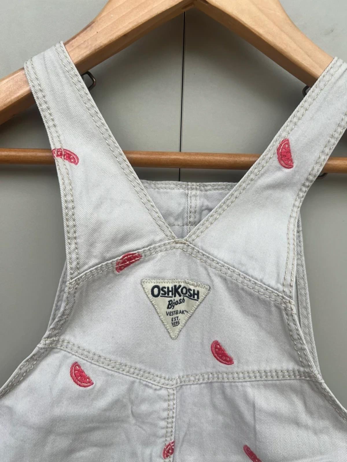Oshkosh Fruit Shortall Dungarees 2T