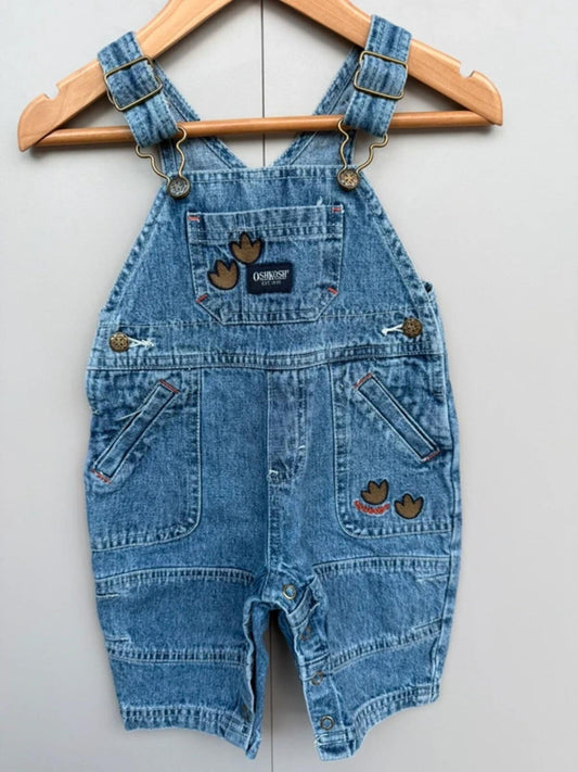 Oshkosh Vintage Dinosaur Dungarees 3-6M