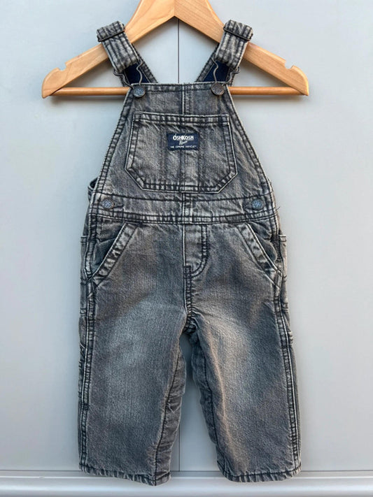 Oshkosh Charcoal Dungarees 9M