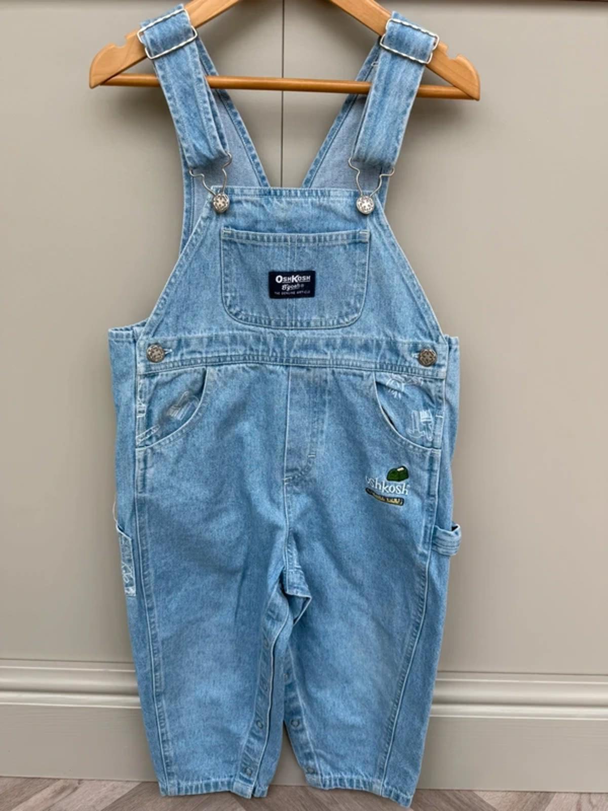Oshkosh Vintage Denim Dungarees 4T