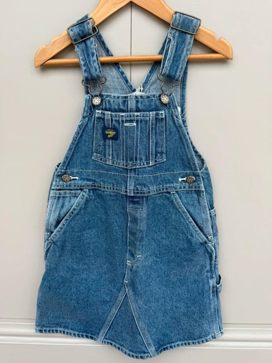 Oshkosh Vintage Dungaree Denim Dress 5T